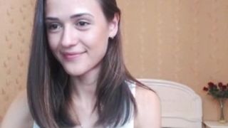 janescarlet 1 bra off, panties down, lick toy & masturb