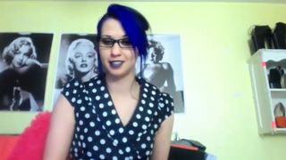 Tinny blue play dildo(2015) easy going
