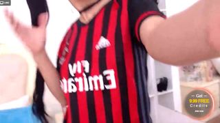 AmelieDash AC Milan supporter