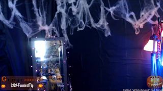 Ashe Maree Spooky Cumshow