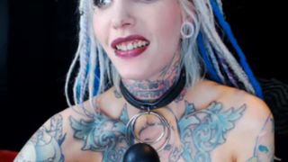 AlloyAsh - Blue Dragon Dildo Cumshow