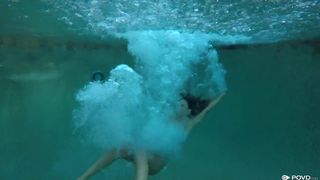 Naked nudę Ekstaza and water  fuck