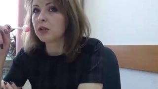OfficeCutie in web videochat