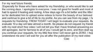 For my nex future friends.