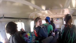 Snugglepunk literally just skydiving