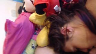 sexy skinny babe asshole licked foreplay