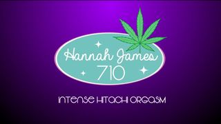 Hannahjames710 intense hitachi orgasm