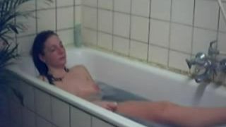 Horny Girl Masturbating With Toy In Bath (Hidden Webcam)