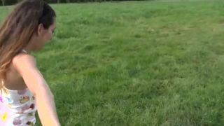 Billige Schnalle Im Freien Gefickt Und Ins Maul Gewichs