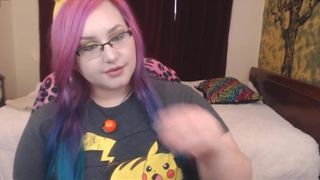Curvy sweet voice Kittenchu teases with fat ass and big
