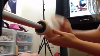 animergamergirl - fuck machine from behind