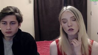 Young russian couple