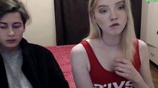 Young russian couple