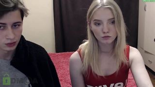 Young russian couple