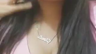 gianella teasing her tits