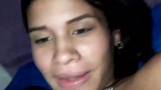 GriseldaB37 - Pregnant Latina w/ Braces Wet Pussy Play