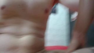 sexy rocker babe sucks cock