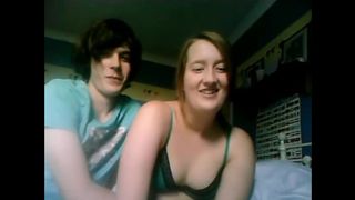Jess and her bf tease on webcam