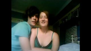 Jess and her bf tease on webcam