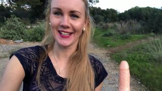 Iviroses - Naked Dildo Fucking Marathon in Public