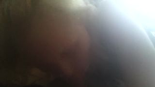 Young Russian Blonde Sucks off doing Blowjob from her Boyfriend at Home 002