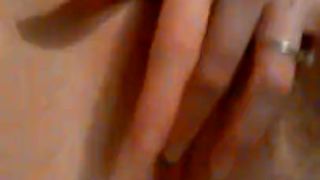 Shy Girl with Vagina Tattoo Fingers Herself.