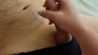 Teasing and Denying he can't do anything about It.