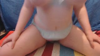 Chubby Fairy with Big Natural Tits Rides and Fucks Bulbasaur till Orgasm