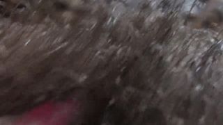 Big Clit Hiding in the Hairy Bush