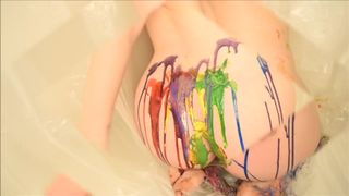 Dripping Liquid Latex on my Ass