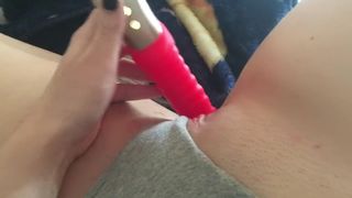 Tight Teen Cums with Vibrator