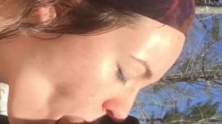 Outdoor Blowjob Temptation