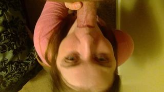 Wife's Friend Sucks Cock to Prove a Point