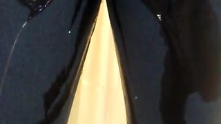 Naughty Teen Pissing her Jeans