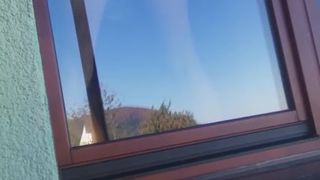 Pieprzenie Cipy Na Oknie