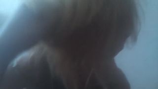 Young Russian Blonde Sucks off doing Blowjob from her Boyfriend at Home 003
