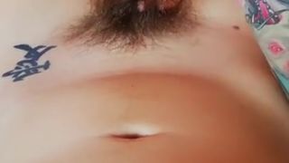 Playing with my Long Pussy Hair