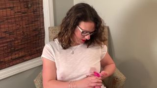 Horny MILF Play with her Nips in Wet T-shirt
