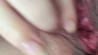 Spreading Creamy Pussy after a Deep CreamPie