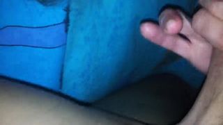 Young Russian Blonde Sveta gives a Blowjob to her Boyfriend before Bedtime