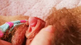 Extreme Close up on my Huge Clitoris