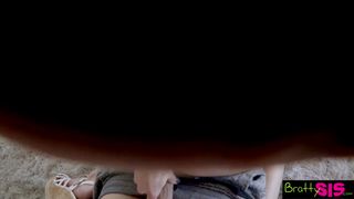 Bratty Sis - Sucking her StepBros Cock while he Meditates S8:E7