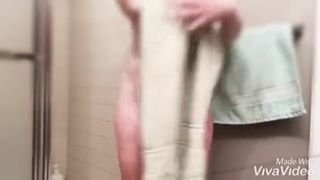 Hot Steamy Shower Aftermath for Horny Teen - Kandy Kake