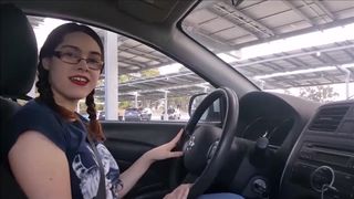 College Tutor JOI in Parking Lot