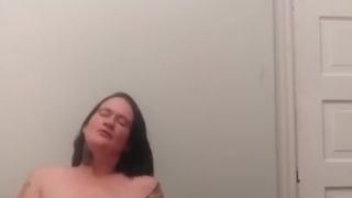 Cummin like a Nasty little Slut with Ppl in the next Room Hearing my Climax