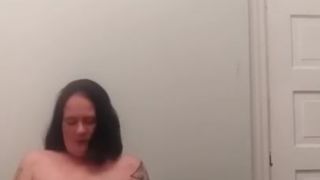 Cummin like a Nasty little Slut with Ppl in the next Room Hearing my Climax