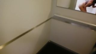 Blowjob Job of Russian Woman in a Lift