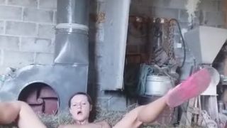 Rżnięcie Dupy Na Sianie