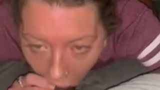 DESTINY GIVIN BIRTHDAY MORNING BLOWJOB!