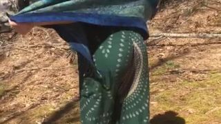 Strip Tease in the Forest